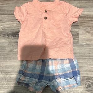 Carter's Pink and Blue Kids Matching Set